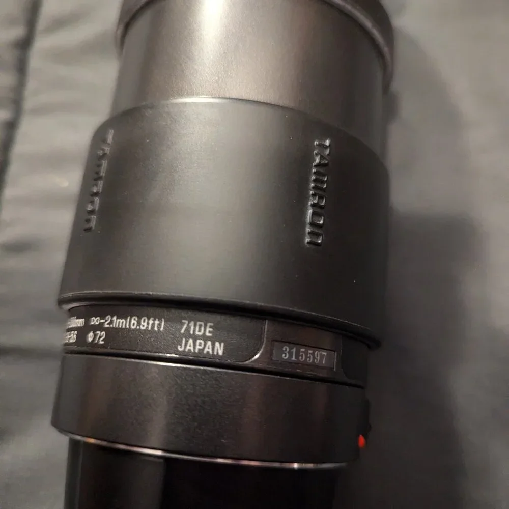 Tamron AF Aspherical 28-200mm f/3.8-5.6 71DE Lens Japan. In good condition.